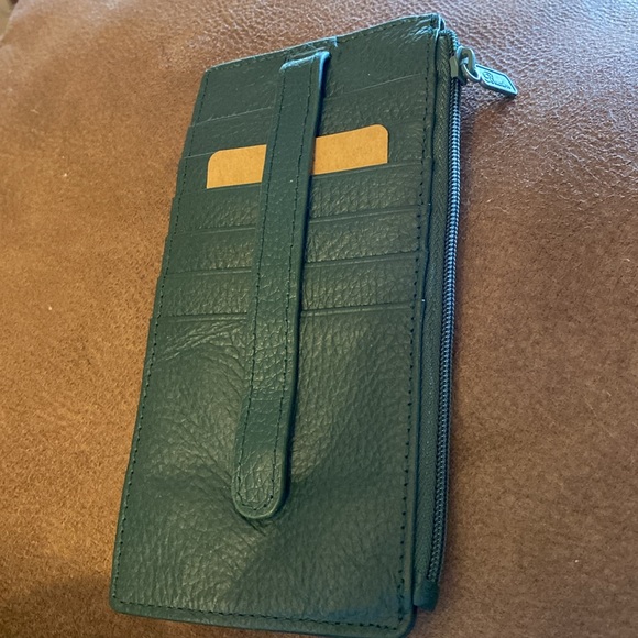 NWT Buxton Leather Thin Card Case/Wallet - Picture 2 of 7